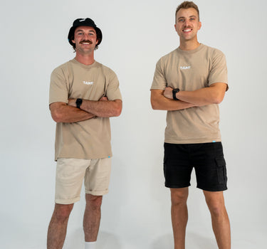 OG TEE • FADED KAHKI [M]